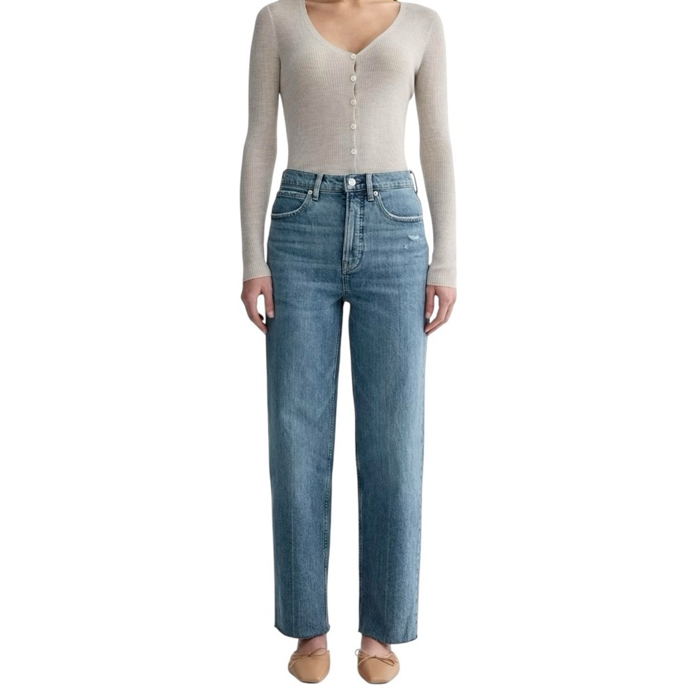 Everlane The Way High Jean 26 Long Blue
